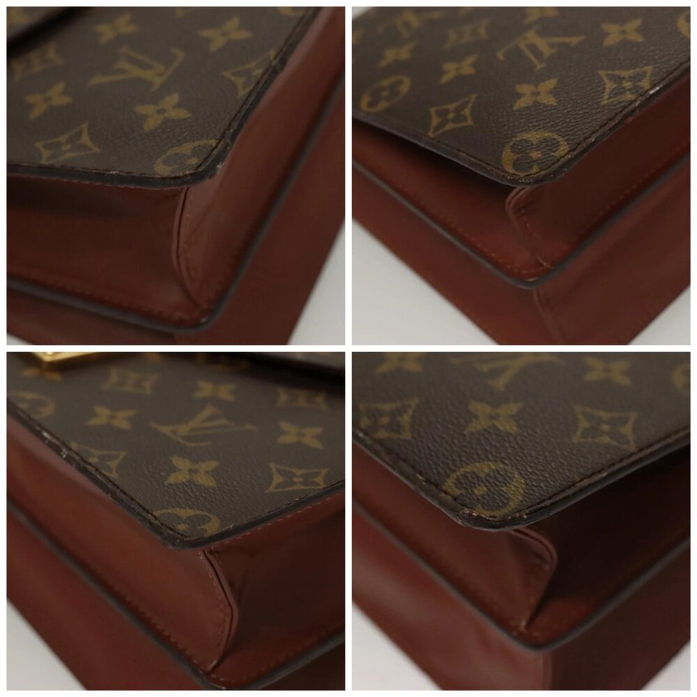 LOUIS VUITTON Monogram Concorde Hand Bag M51190 LV Auth BA4496 - Picture 14 of 16